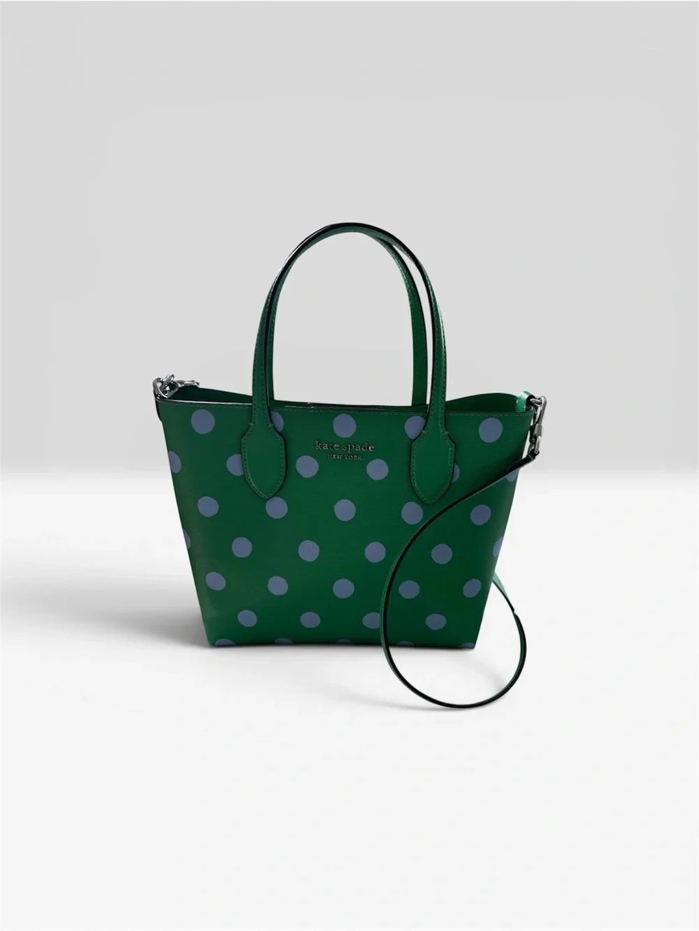 kate spade Green Polka Dot Crossbody Tote